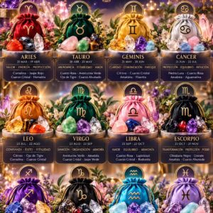 KITS CUARZOS ZODIACO